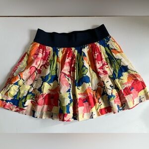 Women’s Multicolored Floral Mini Skirt, Size L, by Abercrombie